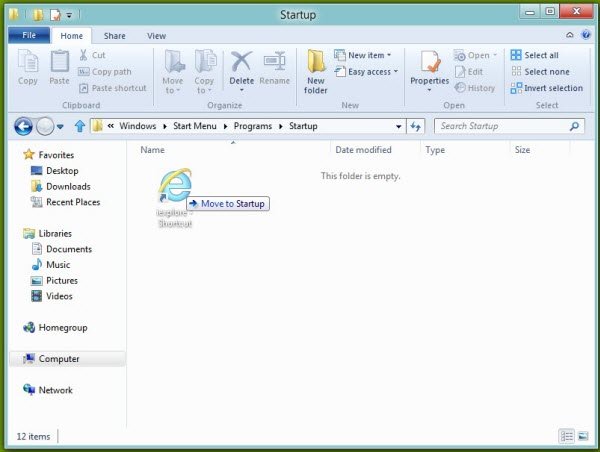 How To Add Program To Startup Folder Windows Xp