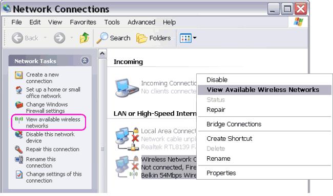 Wireless Network Connection Not Connected On Vista