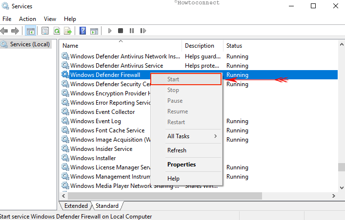 0x80070422 There were some problems installing Updates Windows 10 image 4