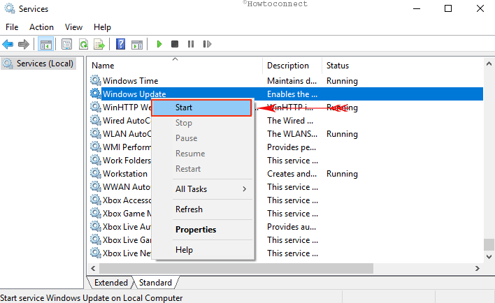 0x80070422 There were some problems installing Updates Windows 10 image 5