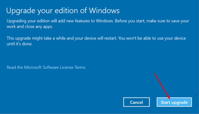 0x803fa067 activation error