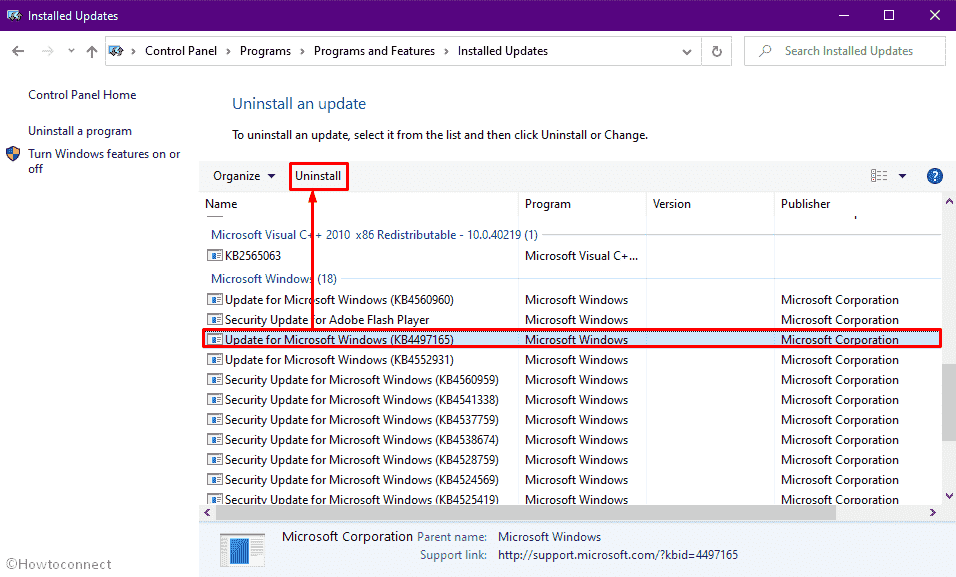 100 percent disk usage windows 10 - Uninstall faulty Windows update