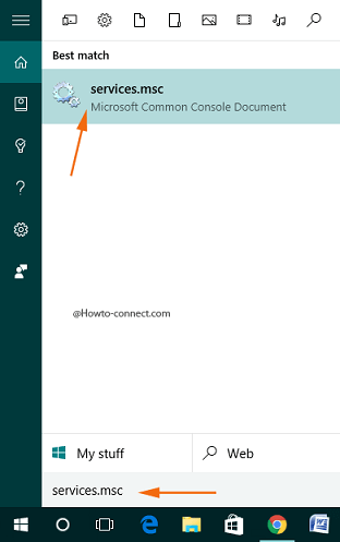 services.msc_Cortana_search_Windows_10