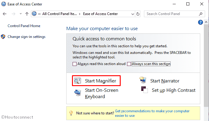 13 Ways to open Magnifier in Windows 10 image 11