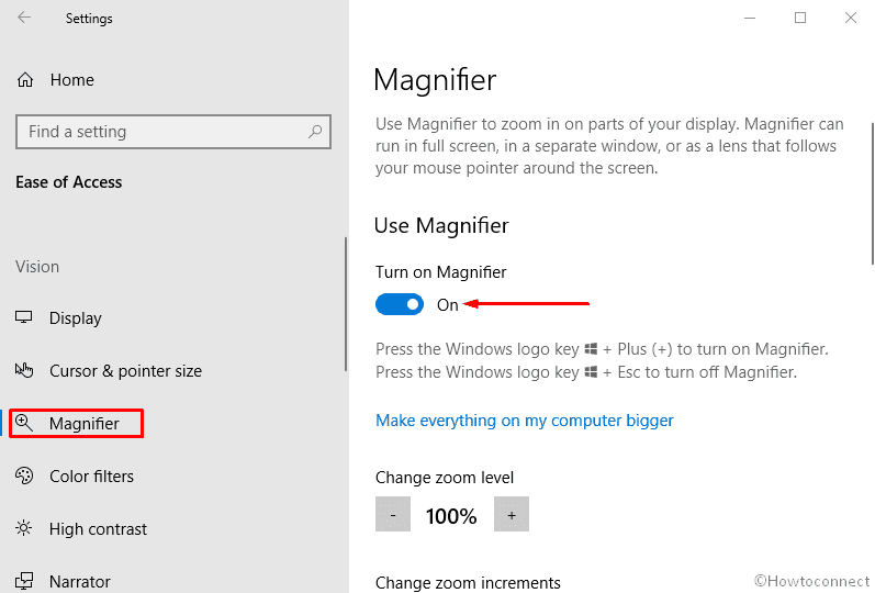 13 Ways to open Magnifier in Windows 10 image 5