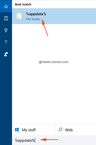 Cortana appdata file folder