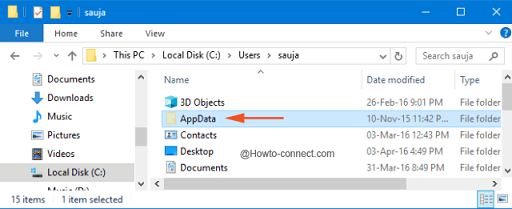 Get Back Lost Appdata Folder In Windows 10 Get Back Lost Appdata Folder In Windows 10
