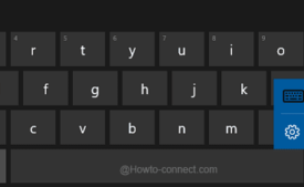 Different on screen keyboard layouts