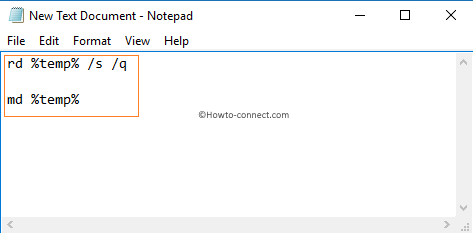 Batch file auto delete temp files