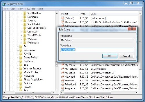 How to Add Desired Folders in Windows 7 Start Menu