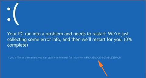 Fix Whea Uncorrectable Error On Windows 10 With Blue Screen Fix Whea Uncorrectable Error On Windows 10 With Blue Screen