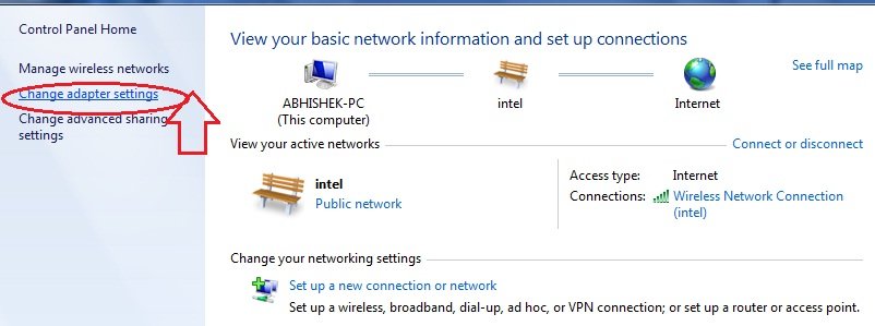 find Lan Card properties find lan card properties
