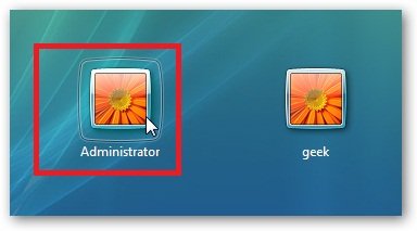 windows 7 display admin account windows 7 display admin account