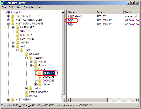 Registry editor value registry editor value