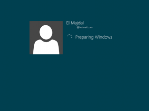 windows 8 account setup 