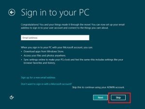 windows 8 sign account setting windows 8 sign account setting