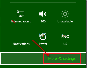 windows 8 charms tab