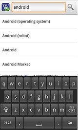 android wikidroid app - 2