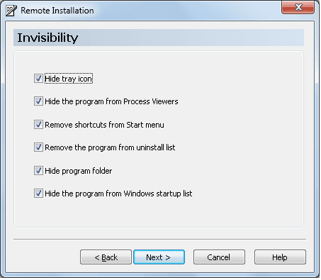 Keylogger configure Keylogger configure