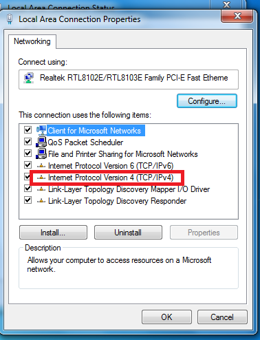 click on to internet protocol click on to internet protocol