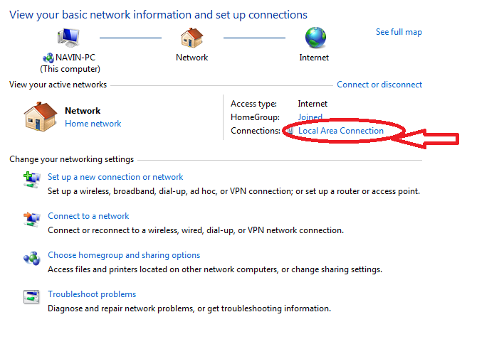 local area connection local area connection