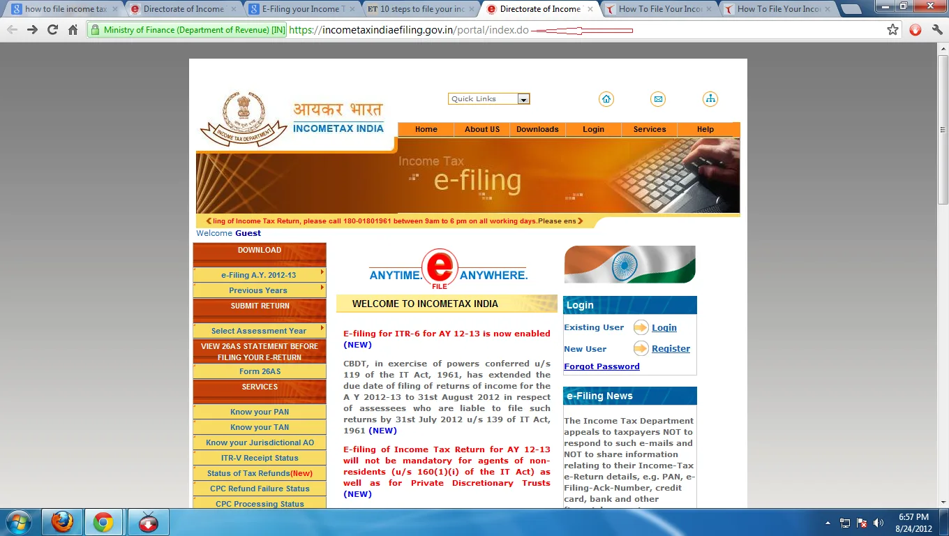 url income tax