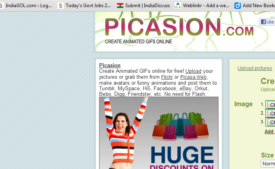 picasion web page