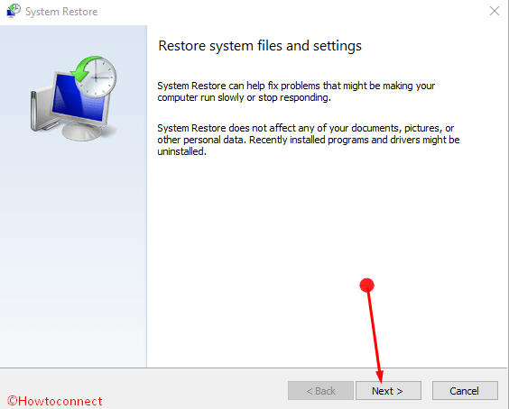 How Run System Restore Using Command Prompt (CMD) in Windows 10 pic 2