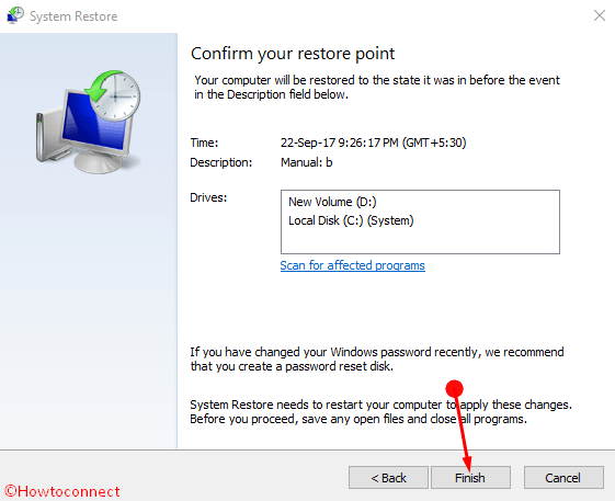 How Run System Restore Using Command Prompt (CMD) in Windows 10 pic 4