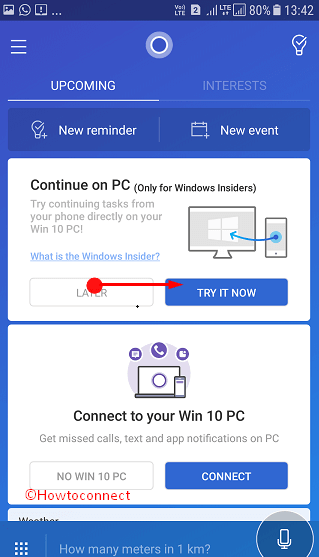 How to Resume from Phones to PC with Cortana Pic 7