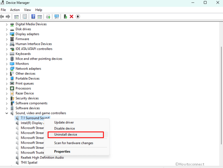 Fix 7.1 Surround Sound not working error in Windows 11