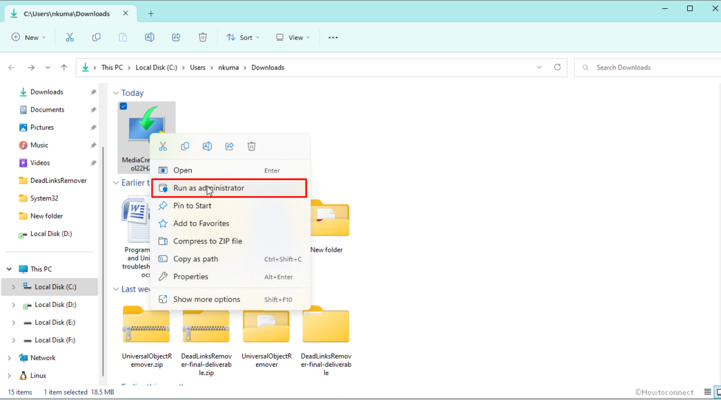 Fix Media Creation Tool Error 0x8007043C0x90018 in Windows 11 or 10