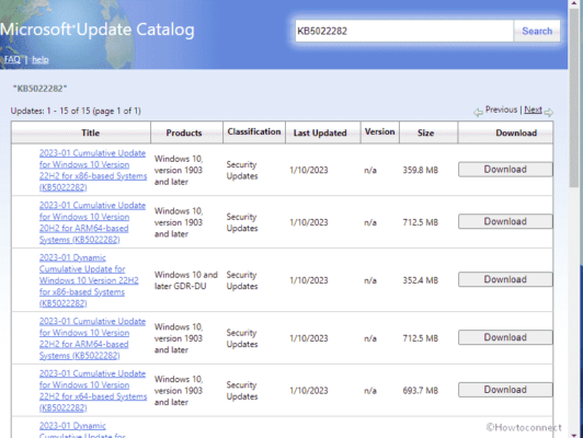 Windows 10 KB5022282 Update Resolved 0xc000021a On 22H2 21H2 21H1