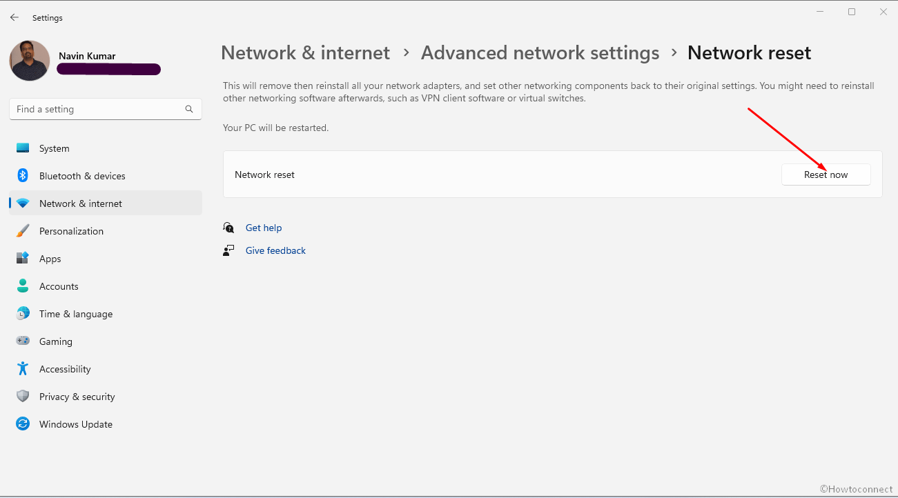 KB5022303 Failed to install with error network reset