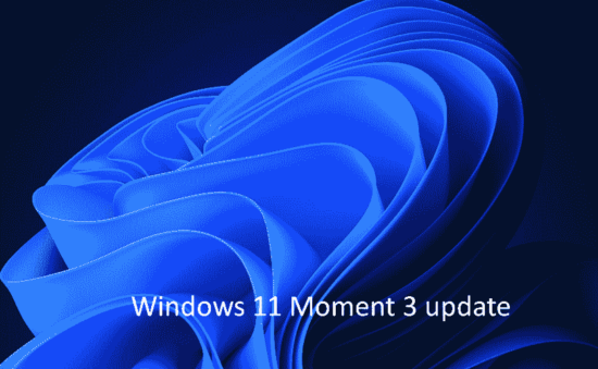 KB5023011 Windows 11 Moment 3 update