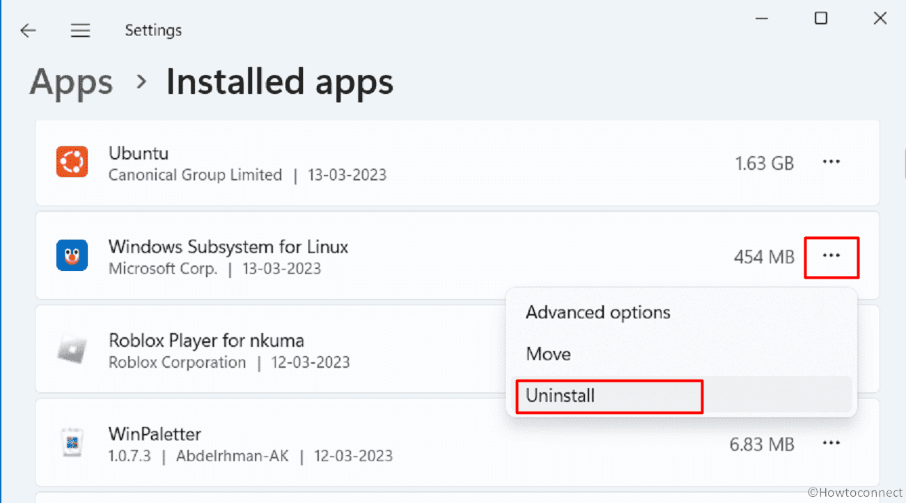 how to fix WSL register distribution failed with error in Windows