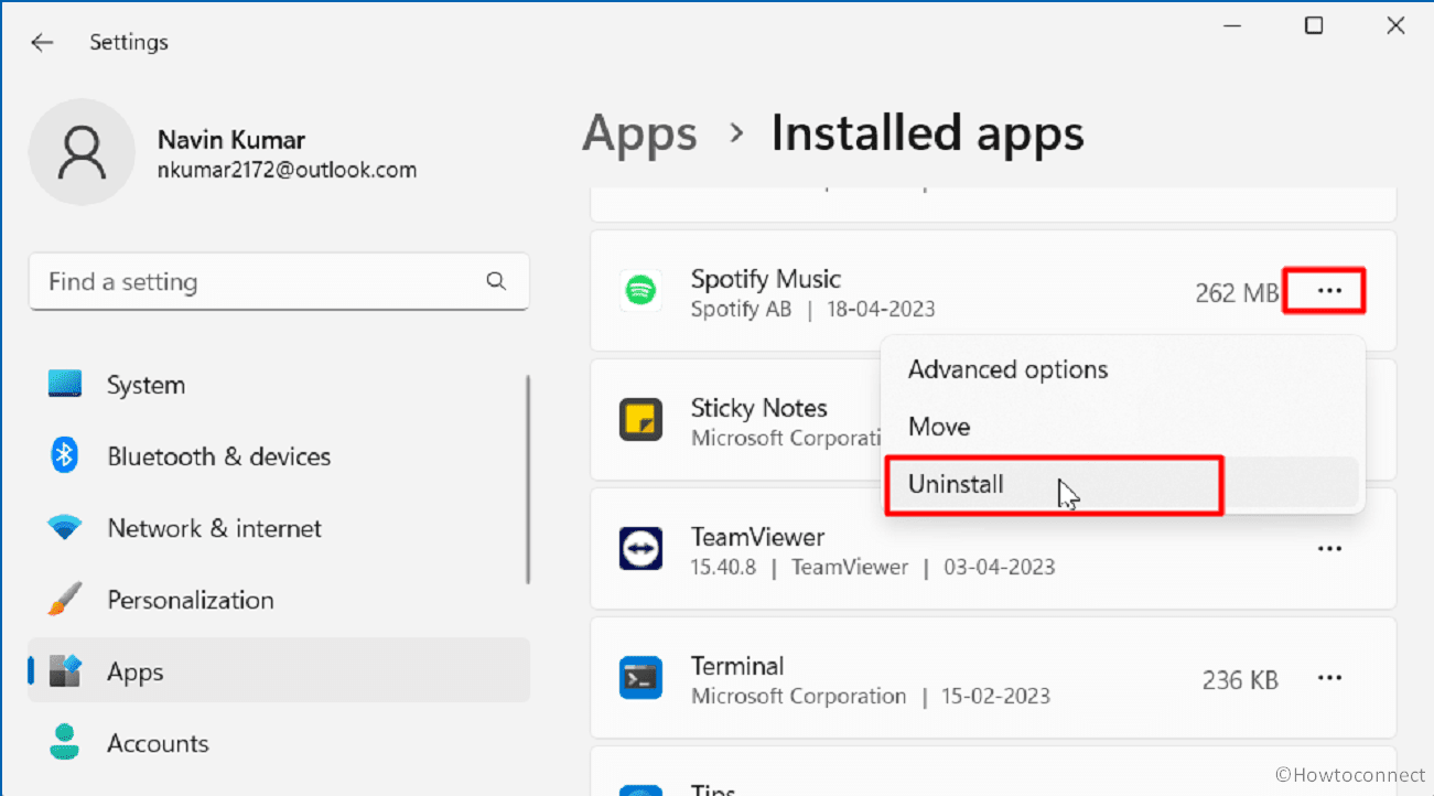 Link your Spotify not working in Clock Windows 11