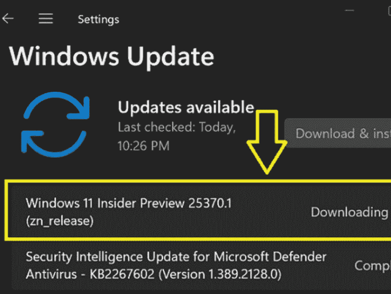 Windows 11 Insider Preview Build 25370 brings limited but vital changes