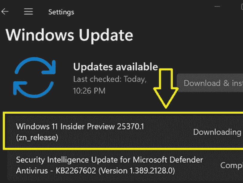 Windows 11 Insider Preview Build 25370