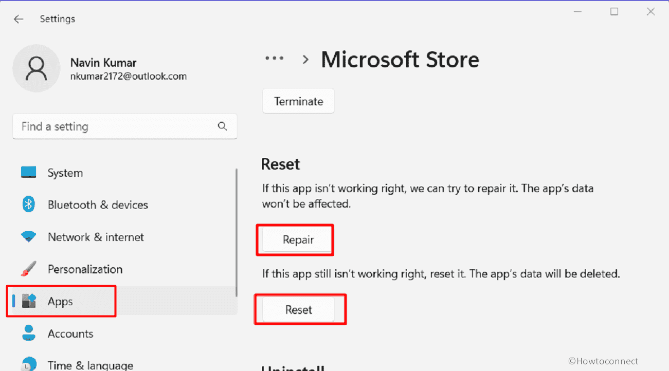 Fix Error Code 0x80072f78 in Microsoft store