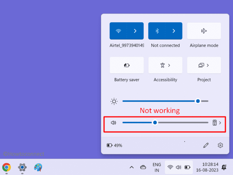How to Fix Volume Slider Not Working in Windows 11