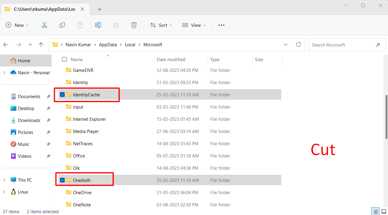 how to fix Office 365 sign in not working Error 1001 in Windows