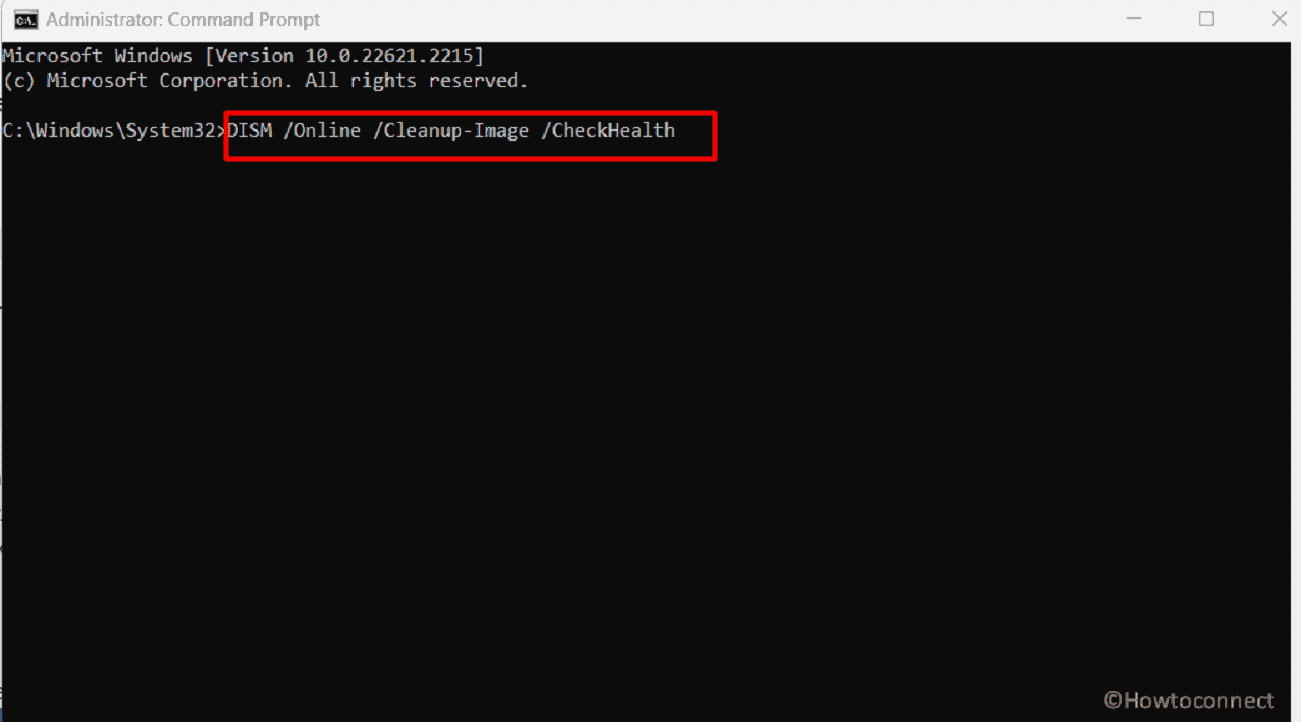 Fix Error 0x80070035 through DISM /Online /Cleanup-Image /ScanHealth