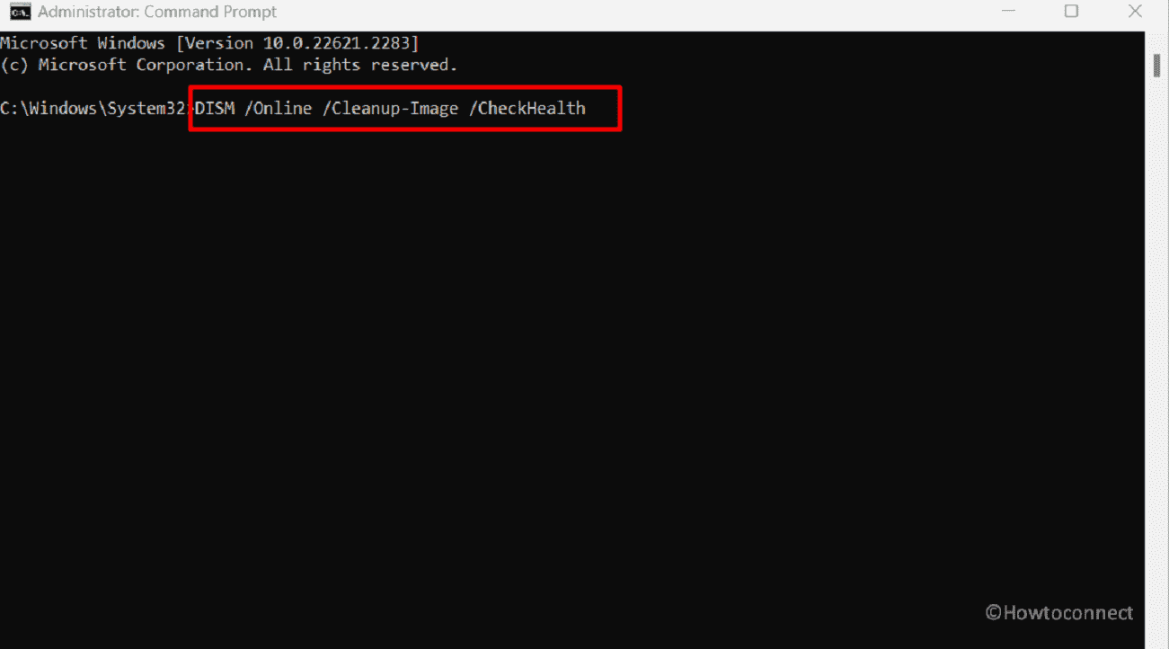 Run SFC and DISM Commands using command lines