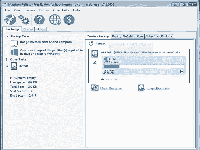 Macrium Reflect 8 Free Version 8.0.7690
