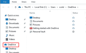 OneDrive Folder Loading Slowly