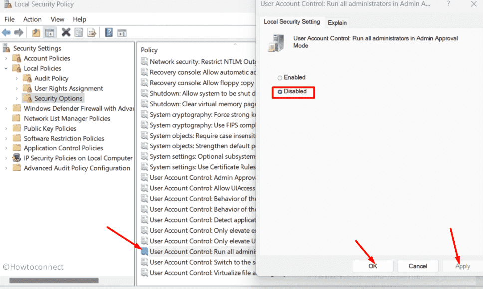 Fix An error occurred while applying security information in Windows