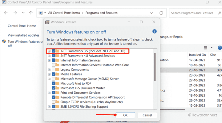 Fix .NET framework 3.5 installation error 0x800f0950 in Windows 11