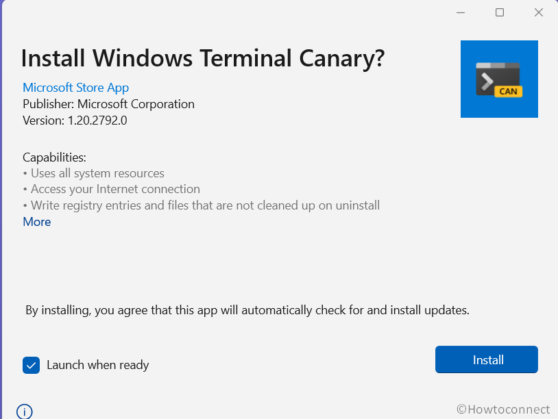Windows Terminal Canary 1.20.2792.0