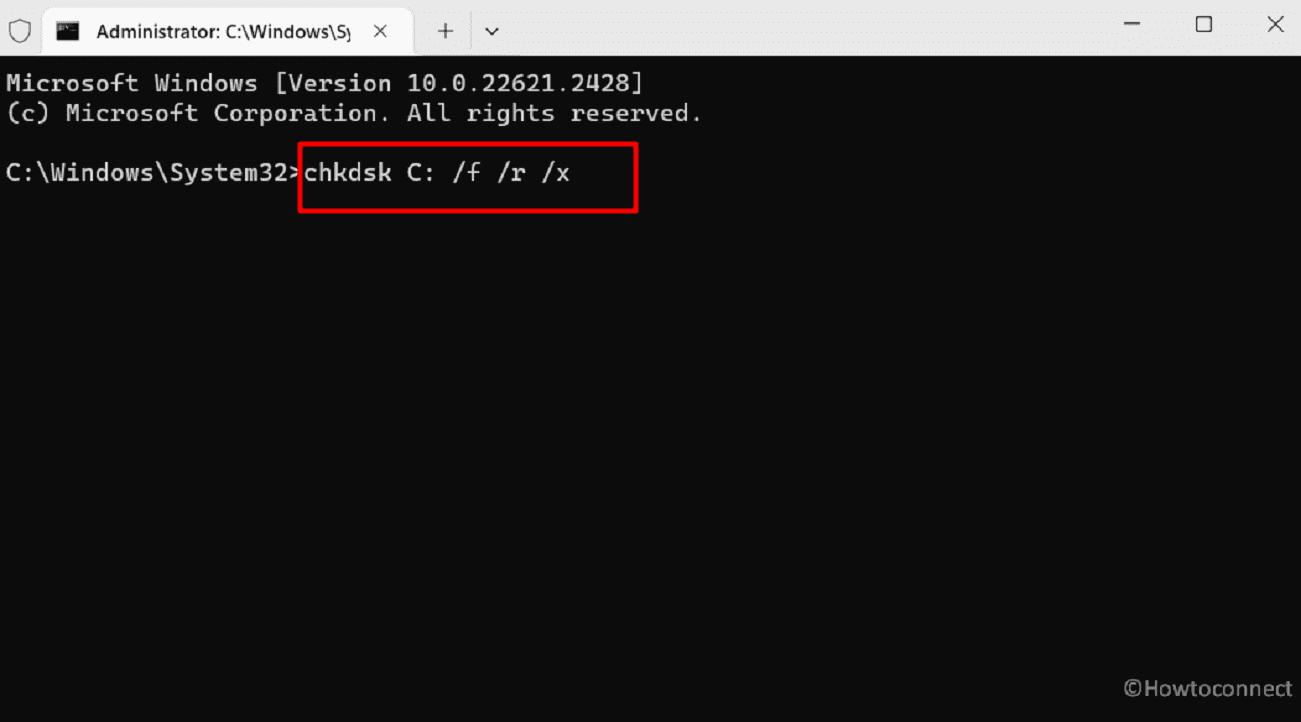 fix Error Code 0xc0000185 in Windows 11